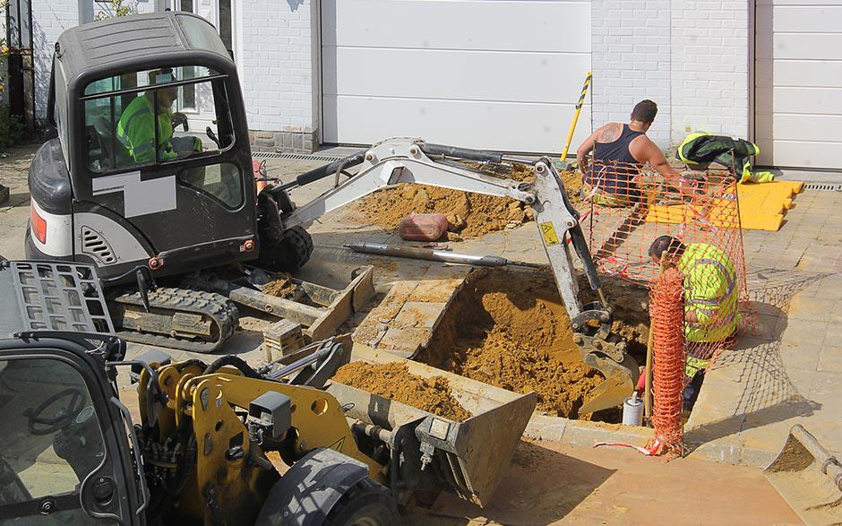 travaux assainissement prix Groslay
